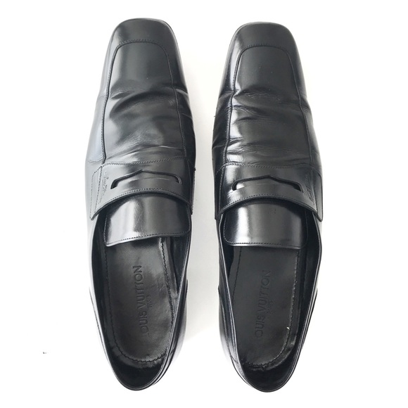 Louis Vuitton Other - Men’s Louis Vuitton Black Leather Penny Loafers